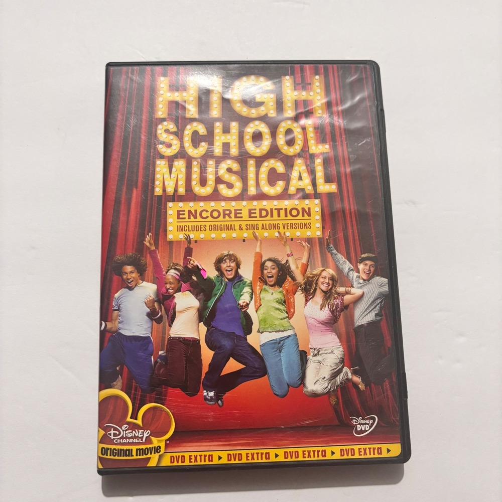 High School Musical DVD Encore Edition Sing Along Disney Channel Original Movie